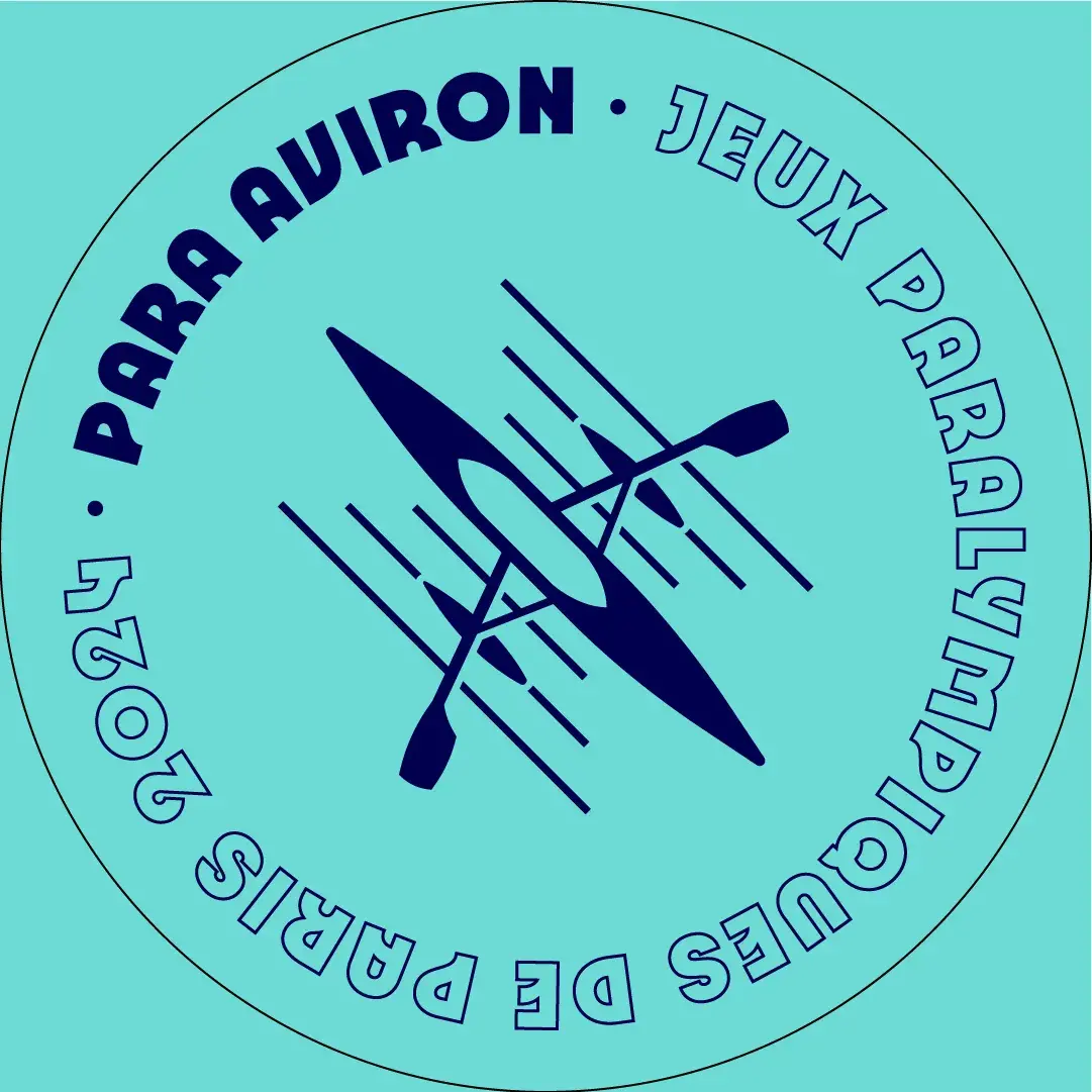 Paris 2024 visuels pictogrammes para aviron 1080x1080 1