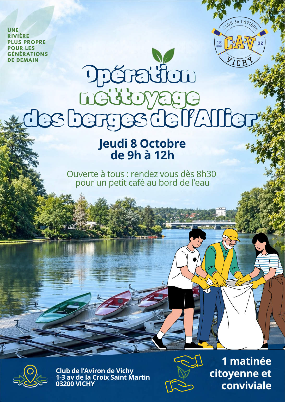 Nettoyage des berges de l allier